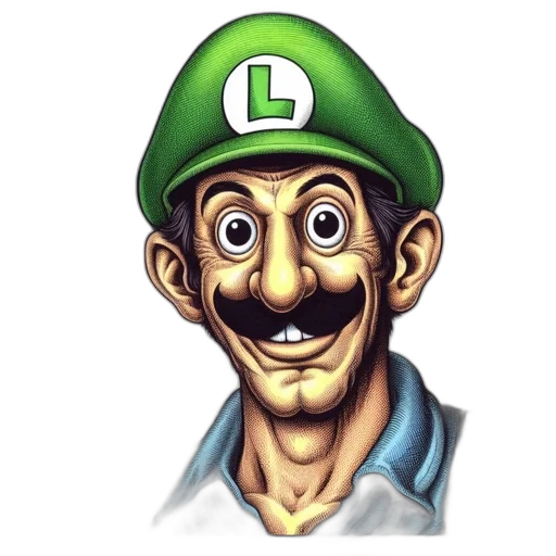 face, hat, mask, staff transparent PNG cut-out