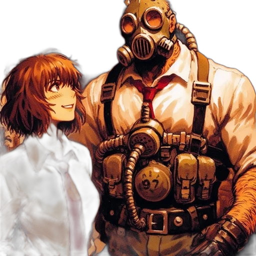 mask, concept art, comic book art, cyberpunk transparent PNG cut-out