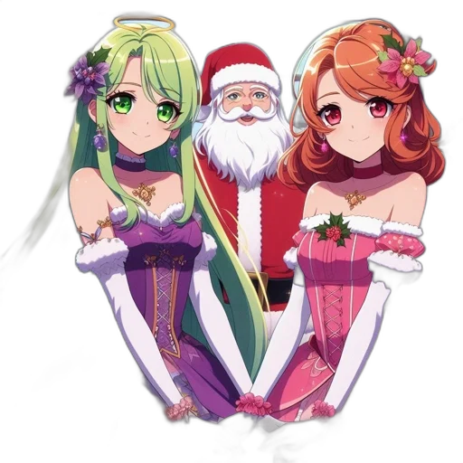 dress, staff, anime, pixel art transparent PNG cut-out