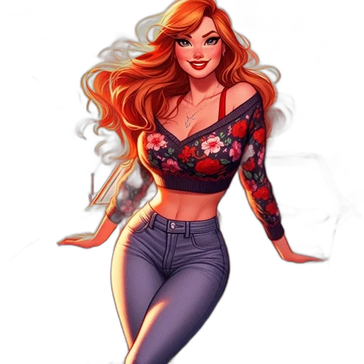 comic book art, cartoon, concept art, fantasy art transparent PNG cut-out