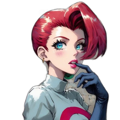 jacket, staff, face, comic book art transparent PNG cut-out