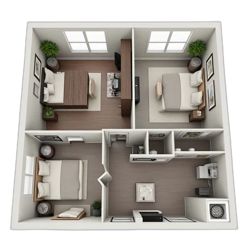 furniture, building, 3d render, photorealistic transparent PNG cut-out