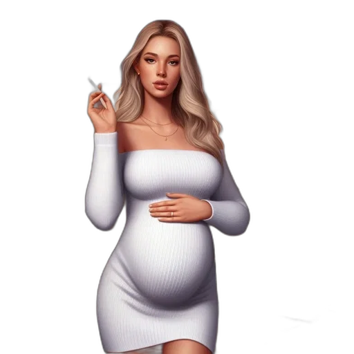 dress, concept art, photorealistic, pixel art transparent PNG cut-out