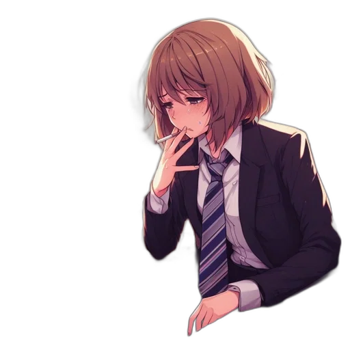 jacket, staff, creature, face transparent PNG cut-out