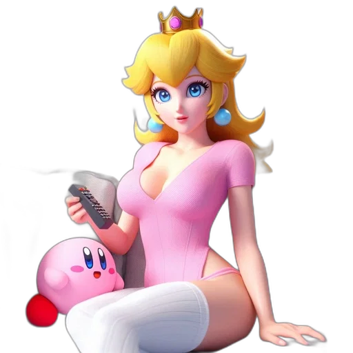 dress, crown, weapon, pixel art transparent PNG cut-out