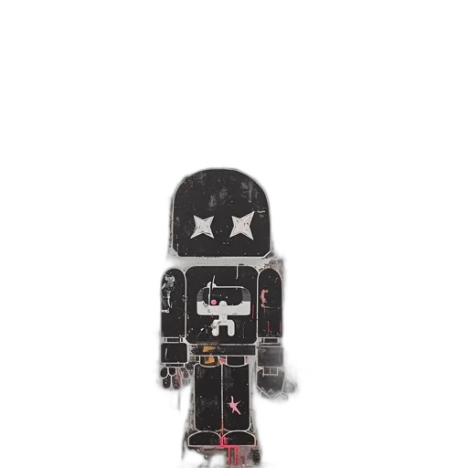 robot, staff, mask, weapon transparent PNG cut-out