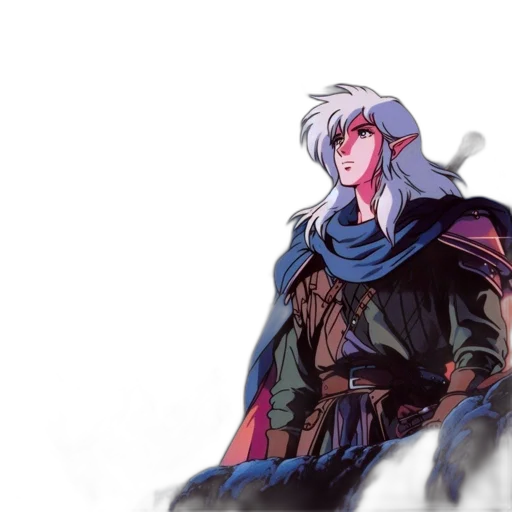 sword, dragon, jacket, weapon transparent PNG cut-out