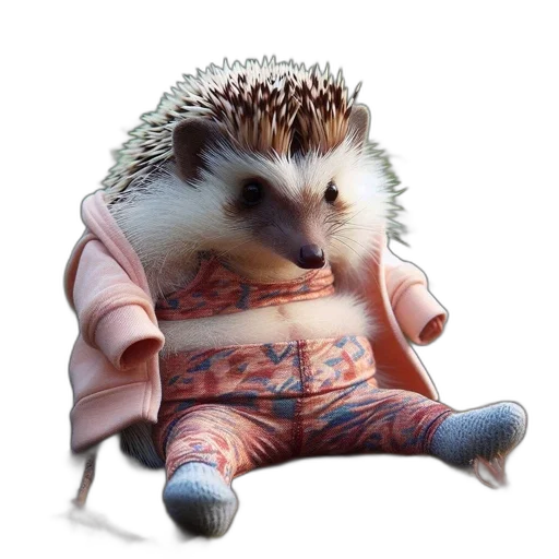 animal, creature, jacket, dress transparent PNG cut-out