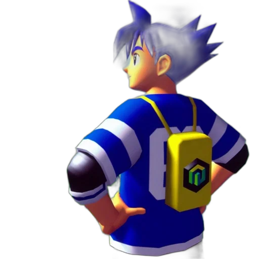 jacket, robot, weapon, staff transparent PNG cut-out