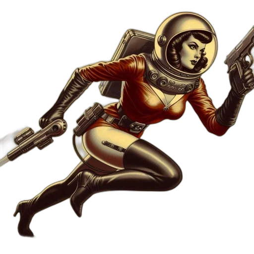 robot, weapon, concept art, comic book art transparent PNG cut-out