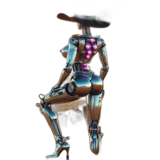 robot, weapon, staff, sword transparent PNG cut-out