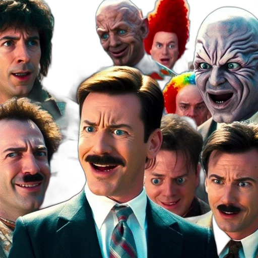 face, mask, comic book art, concept art transparent PNG cut-out