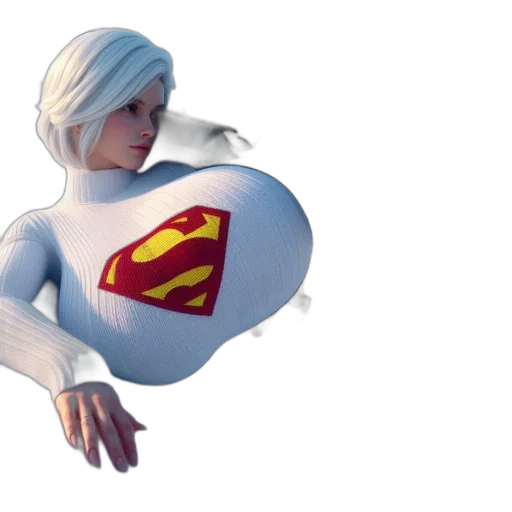 3d render, concept art, comic book art, fantasy art transparent PNG cut-out