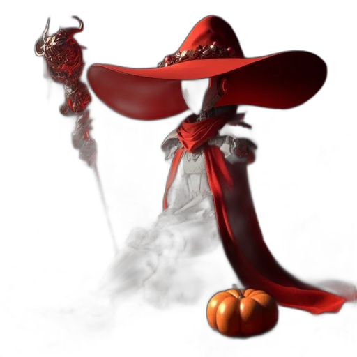 staff, hat, mask, weapon transparent PNG cut-out