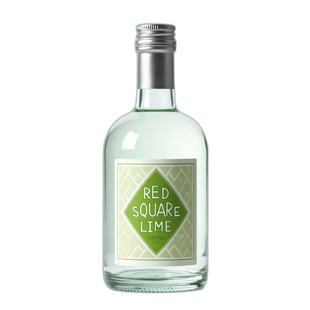 bottle, 3d render, clear, glass transparent PNG cut-out