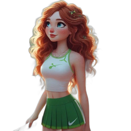 dress, fantasy art, concept art, 3d render transparent PNG cut-out