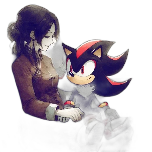 pixel art, concept art, watercolor, anime transparent PNG cut-out
