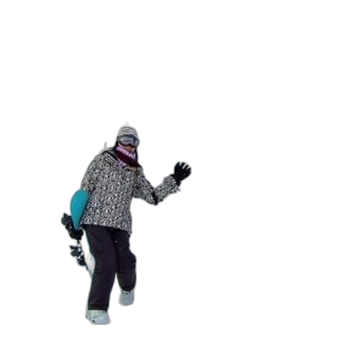robot, jacket, staff, creature transparent PNG cut-out
