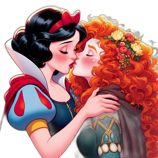 crown, comic book art, cartoon, two transparent PNG cut-out