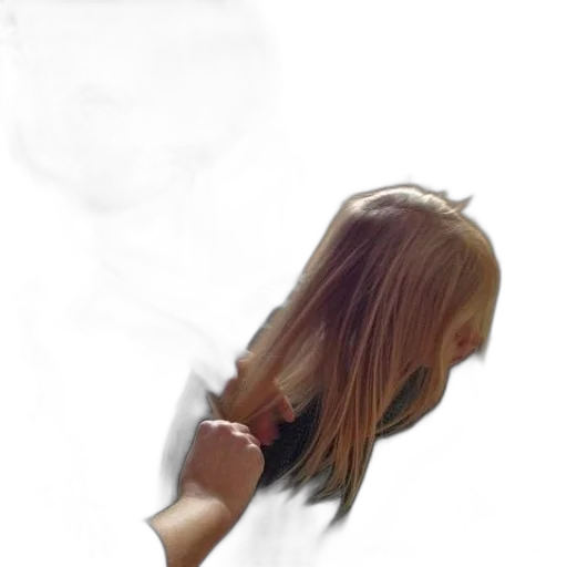 face, hair, mask, staff transparent PNG cut-out