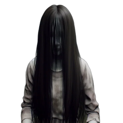 hair, creature, mask, face transparent PNG cut-out