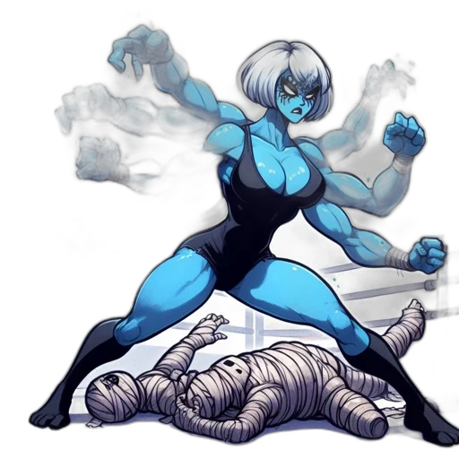 comic book art, concept art, fantasy art, pixel art transparent PNG cut-out