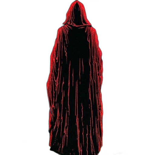 jacket, dress, staff, mask transparent PNG cut-out