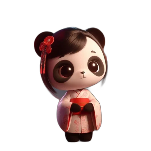 staff, dress, concept art, 3d render transparent PNG cut-out