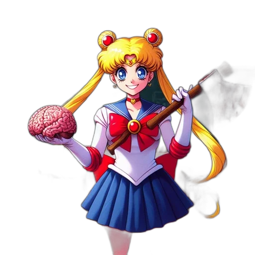 staff, weapon, robot, crown transparent PNG cut-out