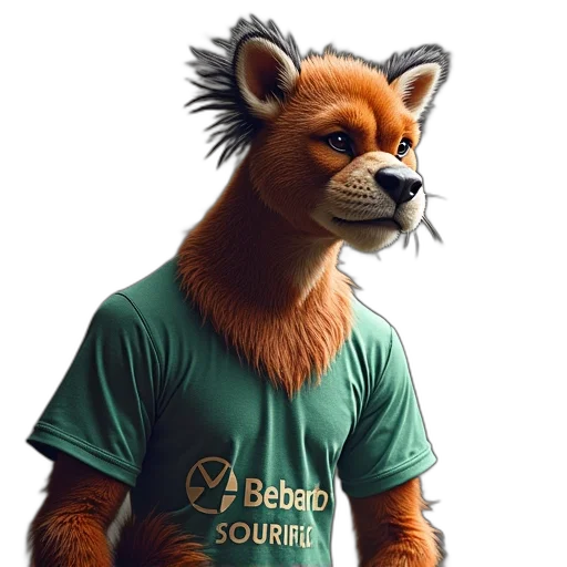 staff, animal, jacket, creature transparent PNG cut-out