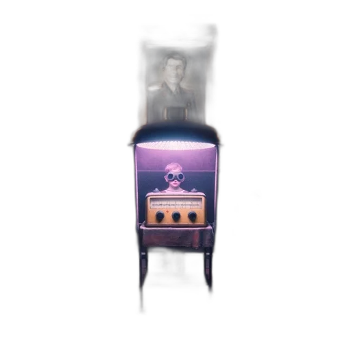 bottle, furniture, umbrella, robot transparent PNG cut-out