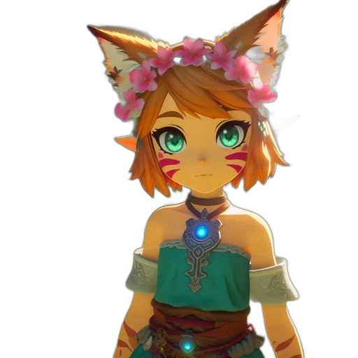 staff, mask, jewelry, fantasy art transparent PNG cut-out