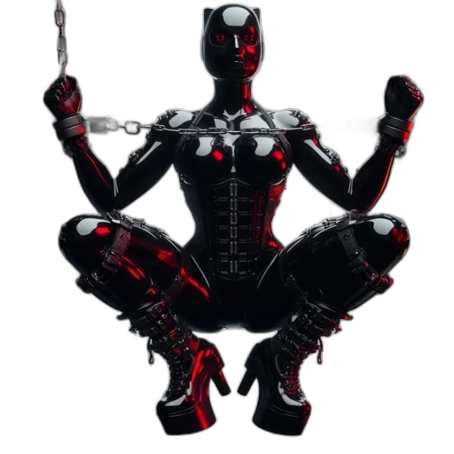 robot, jewelry, weapon, staff transparent PNG cut-out