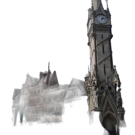 building, sword, weapon, crown transparent PNG cut-out