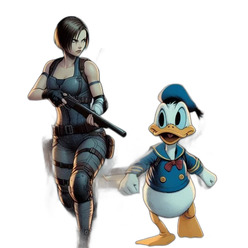 weapon, robot, concept art, pixel art transparent PNG cut-out