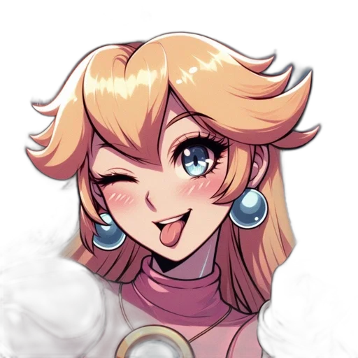 crown, staff, anime, pixel art transparent PNG cut-out