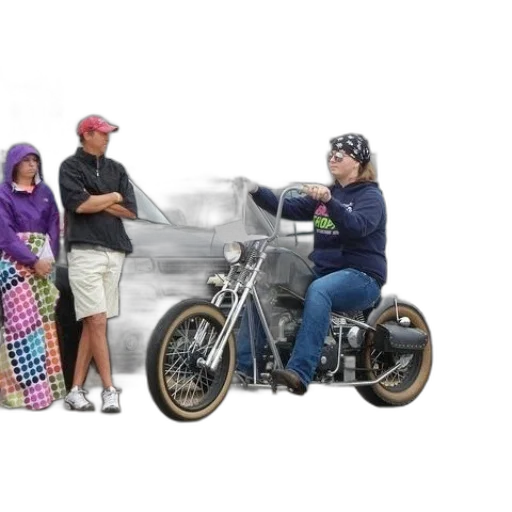 jacket, umbrella, car, concept art transparent PNG cut-out