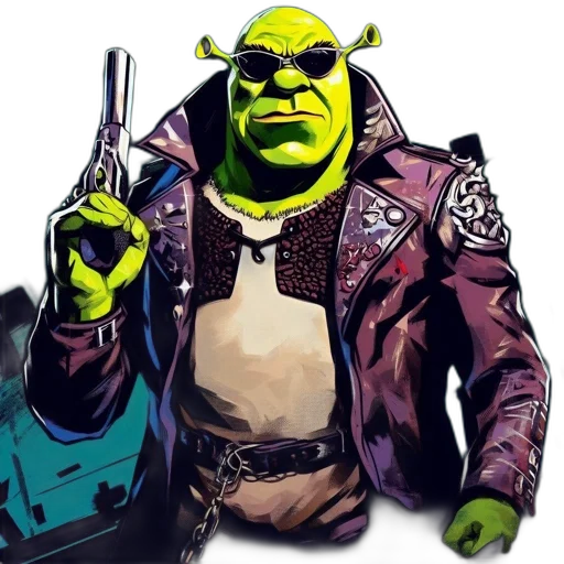 jacket, staff, comic book art, concept art transparent PNG cut-out