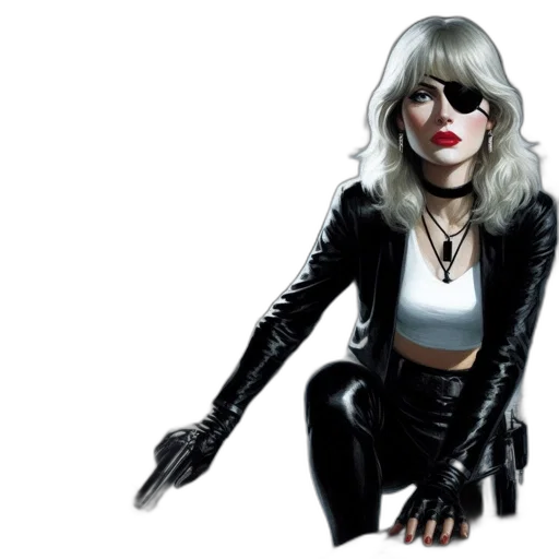 jacket, concept art, comic book art, photorealistic transparent PNG cut-out