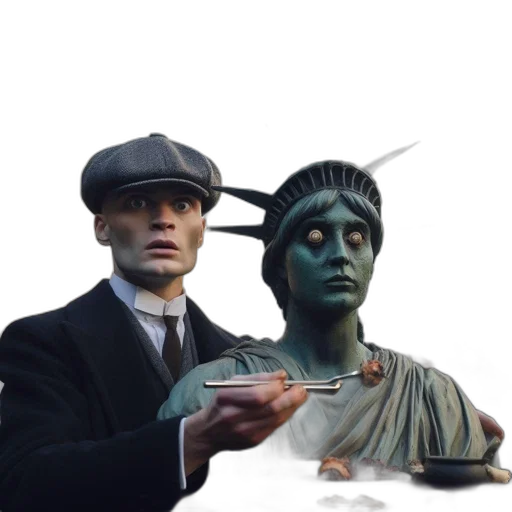 hat, mask, weapon, staff transparent PNG cut-out