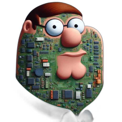 robot, jewelry, face, animal transparent PNG cut-out