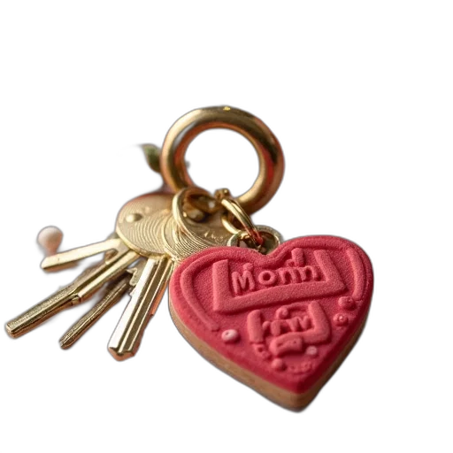 jewelry, flowers, mom, key transparent PNG cut-out