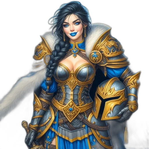 jewelry, dress, sword, fantasy art transparent PNG cut-out