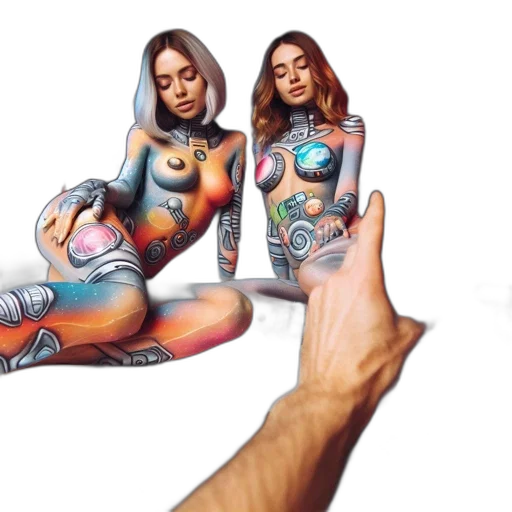 3d render, concept art, photorealistic, fantasy art transparent PNG cut-out