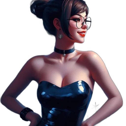 dress, fantasy art, photorealistic, concept art transparent PNG cut-out