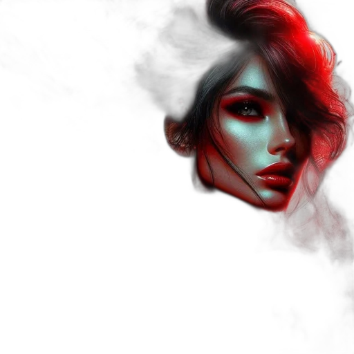 mask, face, photorealistic, fantasy art transparent PNG cut-out