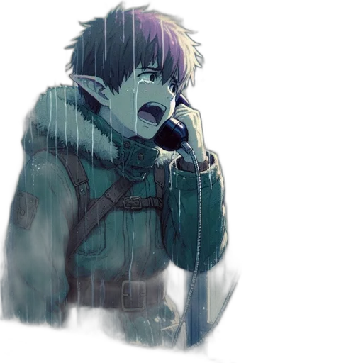 jacket, mask, creature, face transparent PNG cut-out