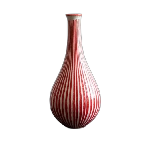 bottle, flower, jewelry, 3d render transparent PNG cut-out