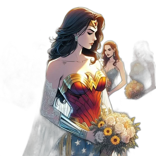 dress, comic book art, concept art, fantasy art transparent PNG cut-out
