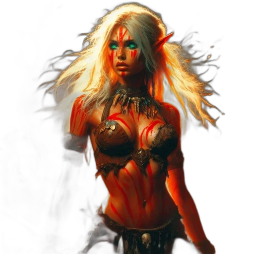 comic book art, fantasy art, concept art, photorealistic transparent PNG cut-out